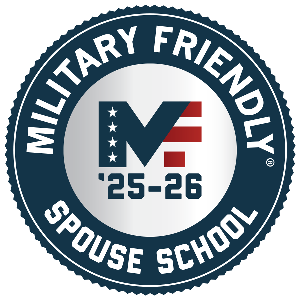 Military Friendly School Spouse Badge '25-'26