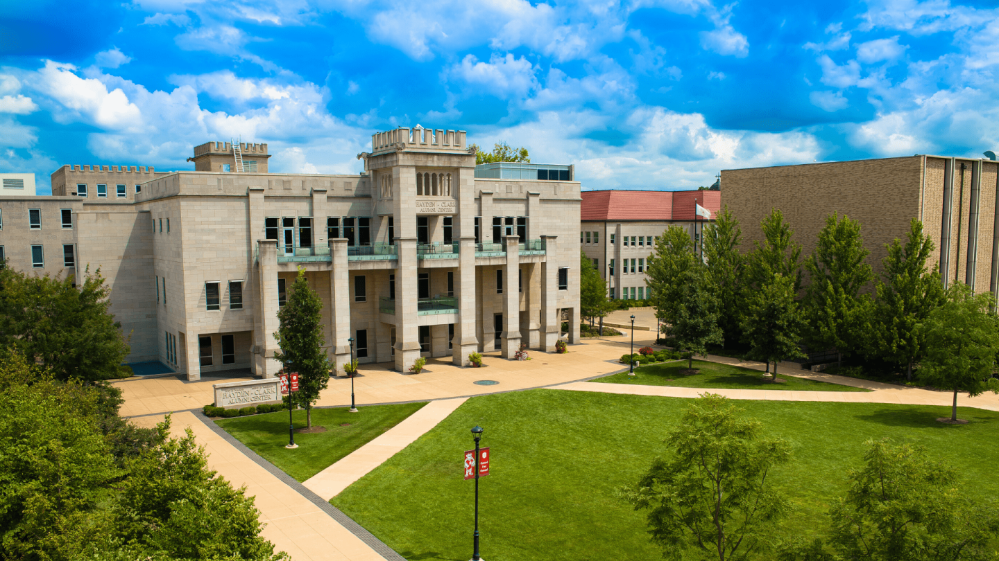 Bradley building on campus