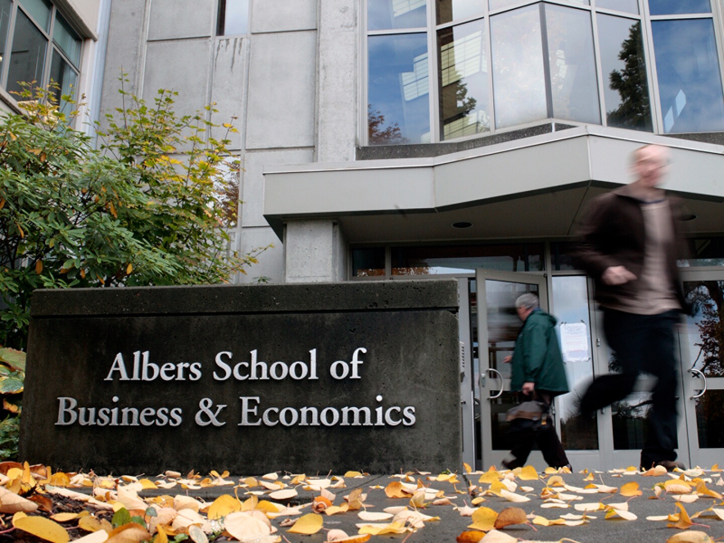 Albers School of Business and Economics exterior