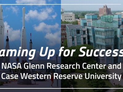 Teaming up for success. NASA Glenn Research Center and Case Western Reserve University