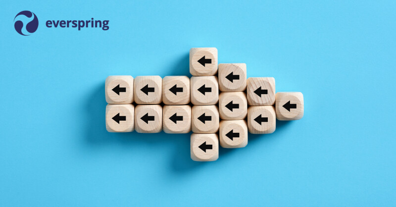 Arrow made up by arrows