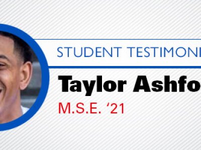 KU Sport Online Master's Taylor Ashford Student Testiomial Blog Header Image