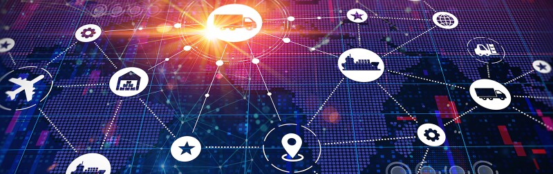 graphic depicting supply chain