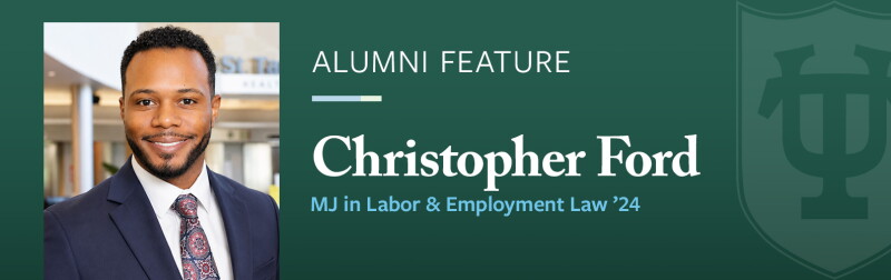 Portrait of Christopher Ford, MJ in Labor and Employment Law '24