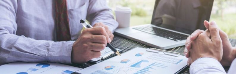 Man Looks for Financial Intelligence