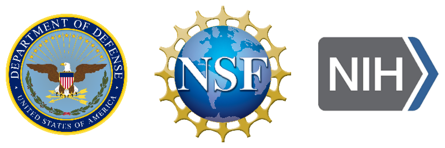 U.S. Department of Defense; National Science Foundation; National Institutes of Health