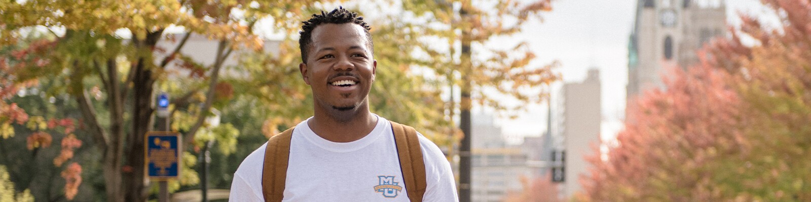 Happy-Marquette-Student-on-Campus