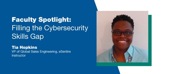 Faculty spotlight: Filling the cybersecurity skills gap by Katz instructor Tia Hopkins