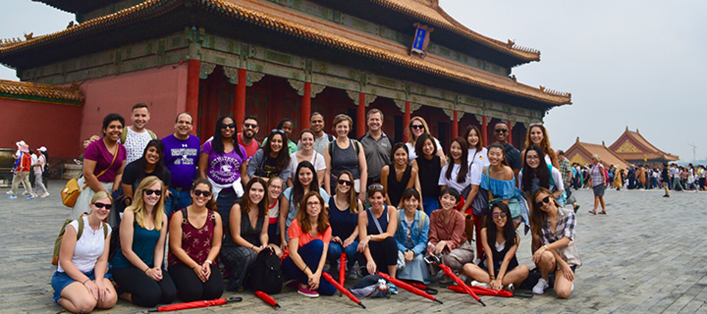 Medill IMC students abroad in Asia