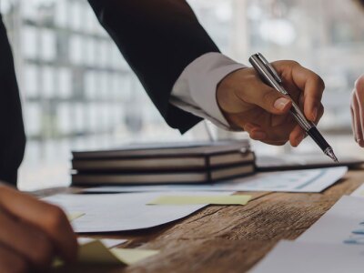 Sports people presenting new startup project idea in a marketing and investment meeting