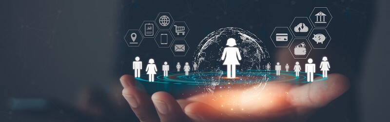 Graphic depicting consumer behavior analysis