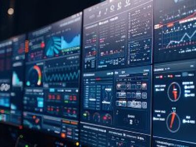 server displaying data