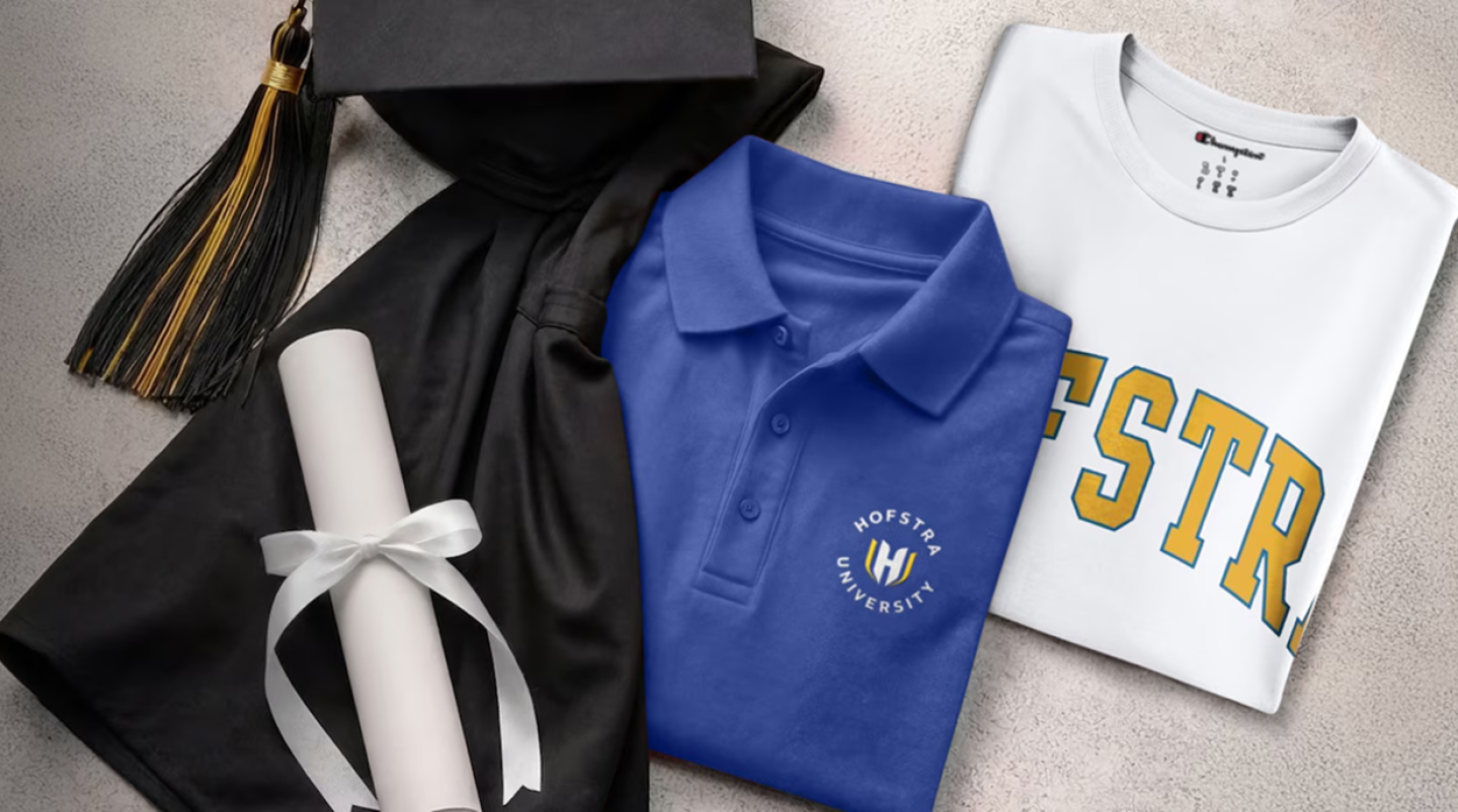 hofstra school spirit gear from the university bookstore