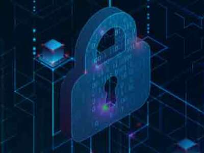 Lock with binary code in a digital virtual environment