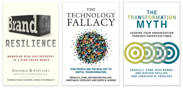 Three books by Jonathan Copulsky