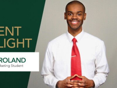 Online Master’s in Marketing student Gregory Roland