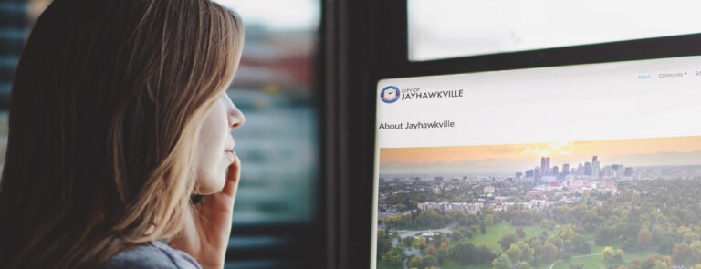 Woman_On_Computer_Using_Jayhawkville