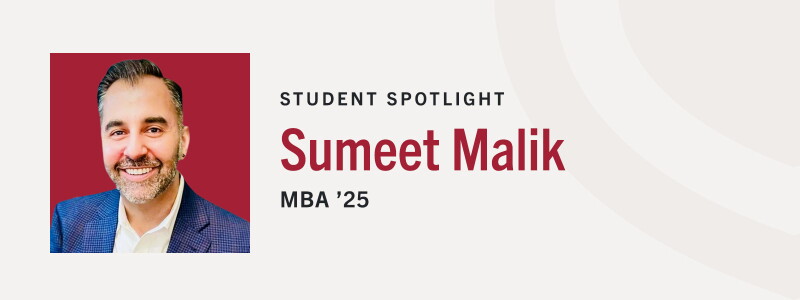 Headshot of Sumeet Malik