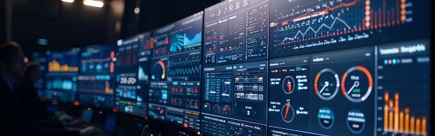 server displaying data