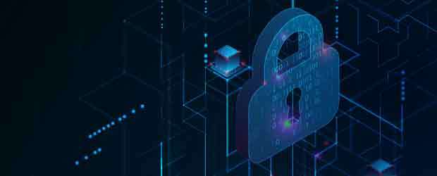 Lock with binary code in a digital virtual environment