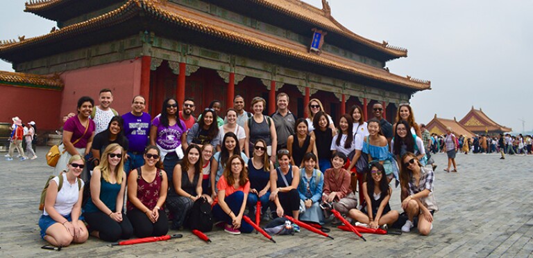 Medill IMC students abroad in Asia