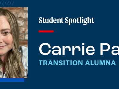 Carrie Patterson student spotlight