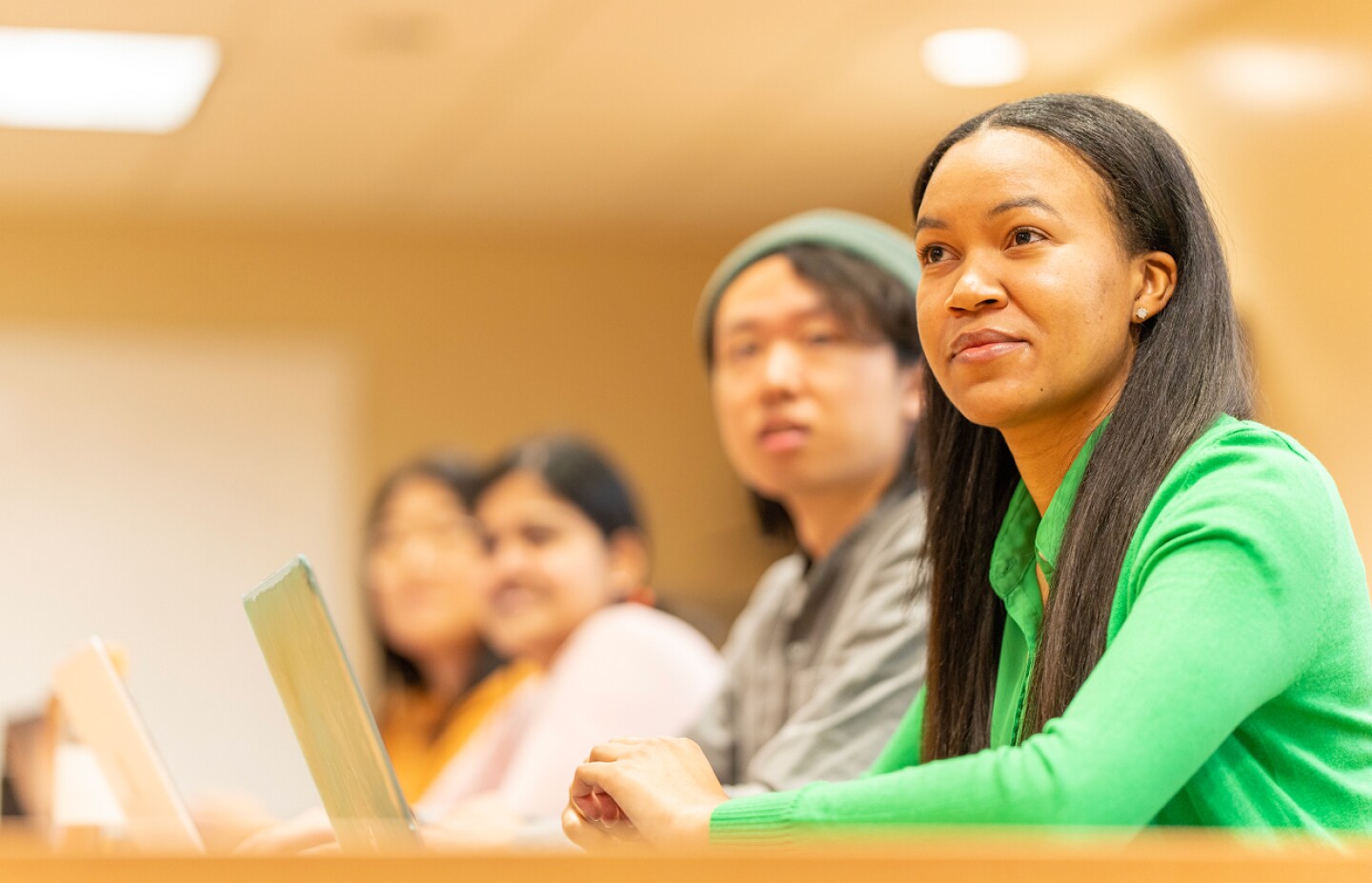 Marquette students in class