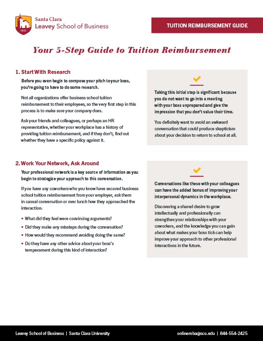 SCU Tuition Reimbursement Guide Thumbnail