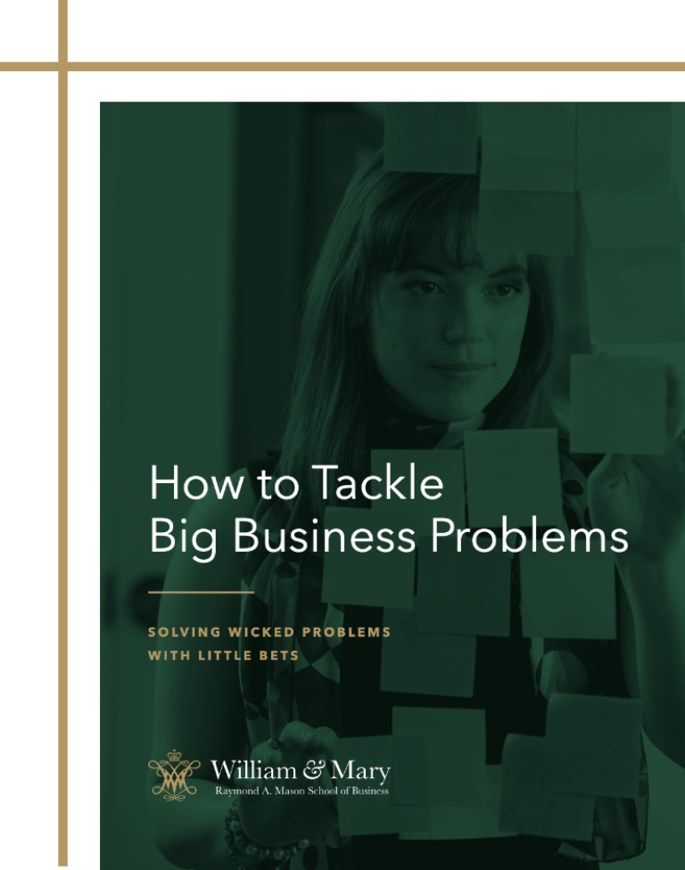 Thumbnail of cover for How to Tackle Big Business Problems