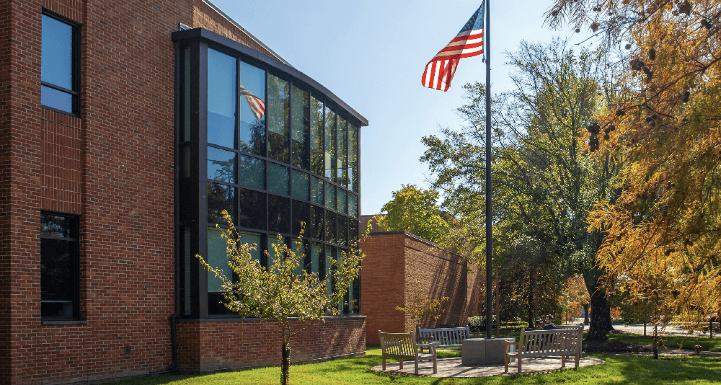 Law school building on William & Mary campus
