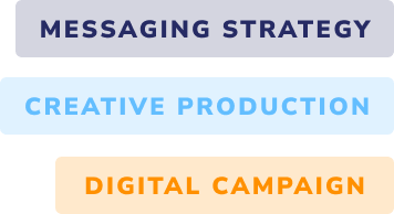 Messaging Strategy, Creative Production, Digital Campaign