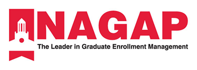 NAGAP logo. The Leader in Graduate Enrollment Management.
