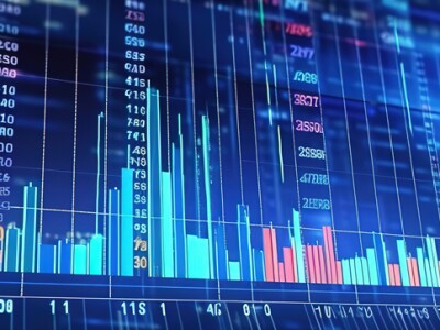 digital chart with numbers