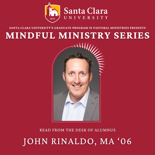 From the desk of alumni John Rinaldo