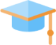 Graduation cap and tassle
