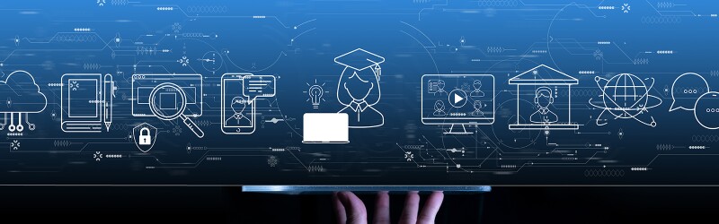 Icons representing learning design