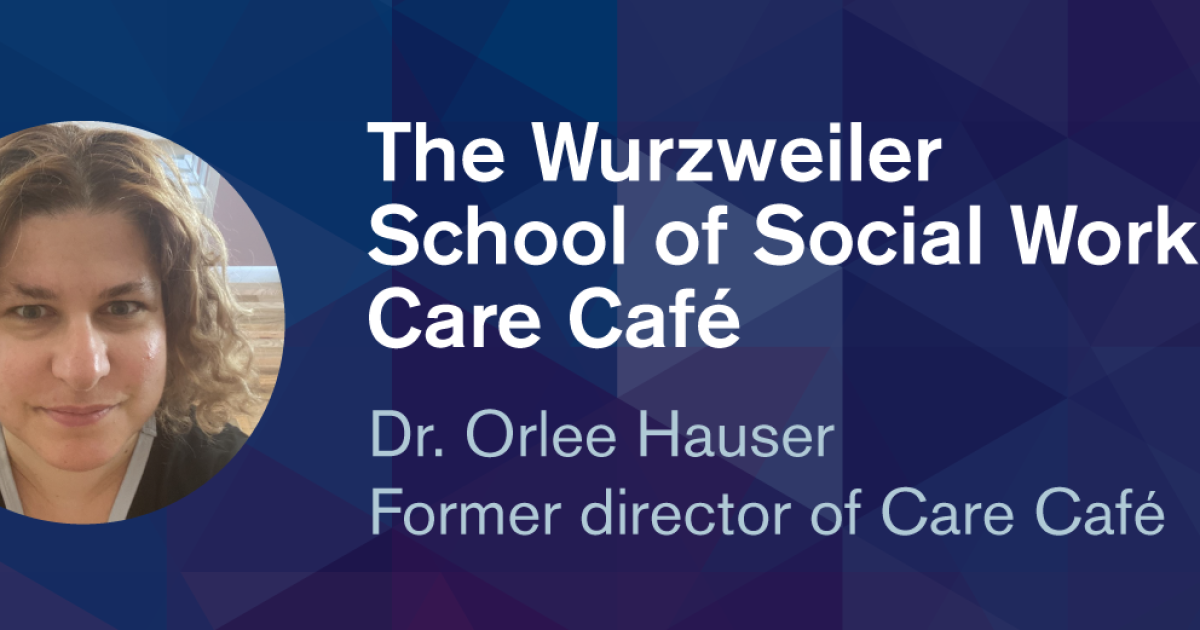Empowering Care Strategies Insights from Wurzweiler Cafe