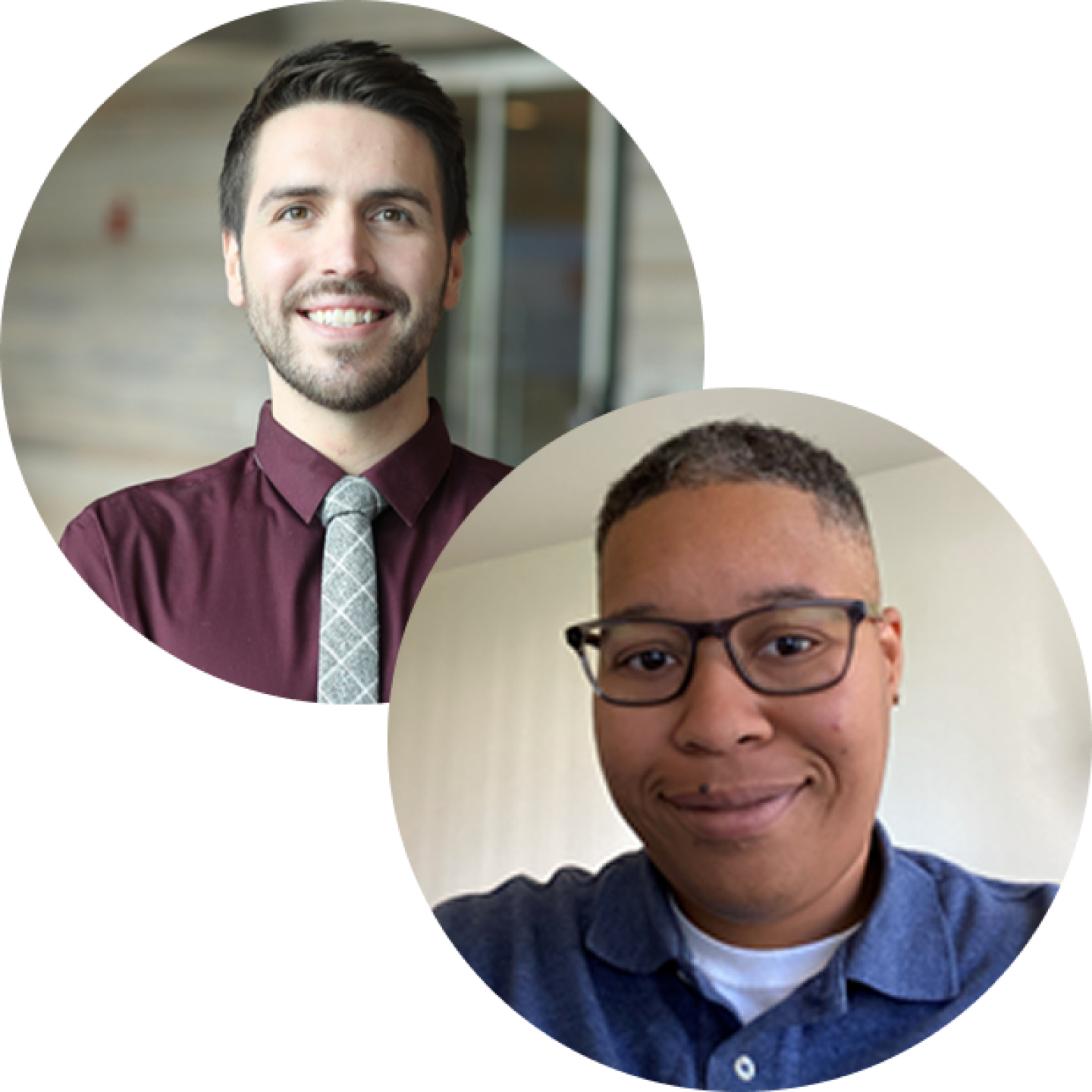 Jeffrey and Aisha - Admissions outreach advisors