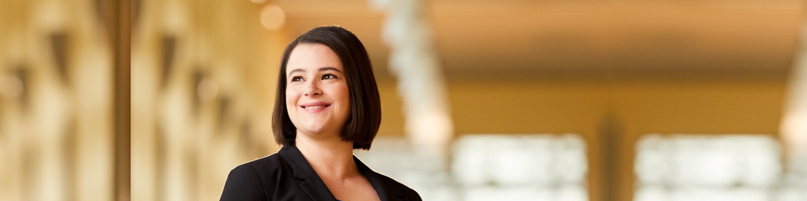Marquette graduate business student smiles