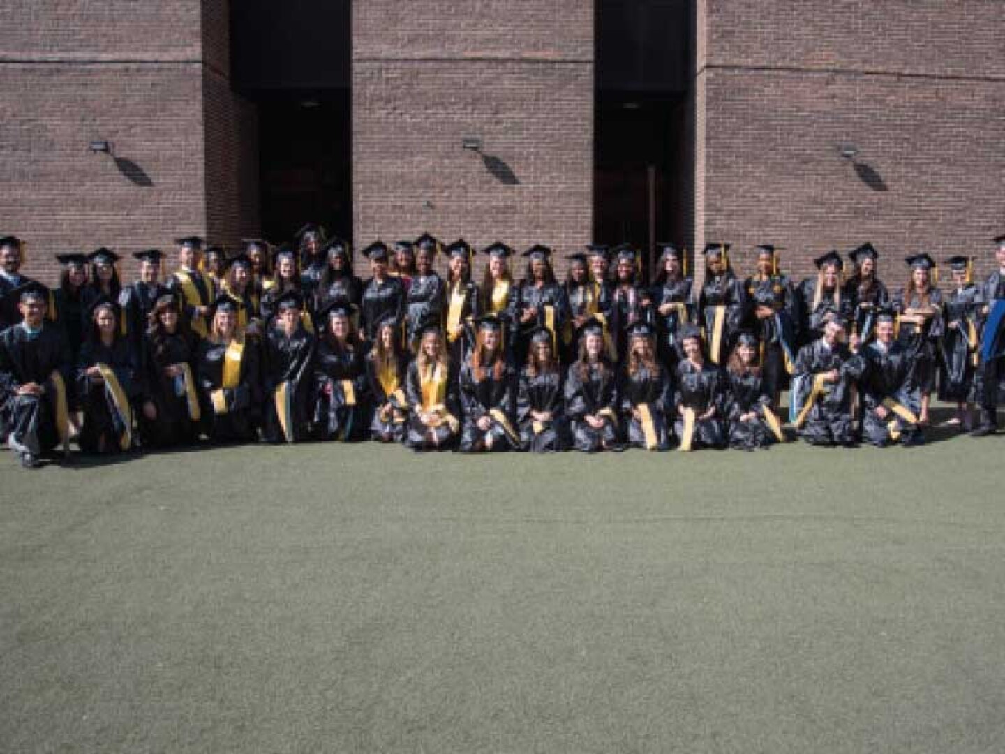 Photo of a Yeshiva graduating class
