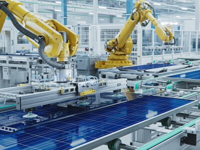 Robotics systems at work in a manufacturing setting