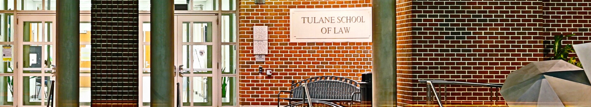 Tulane University Law School building