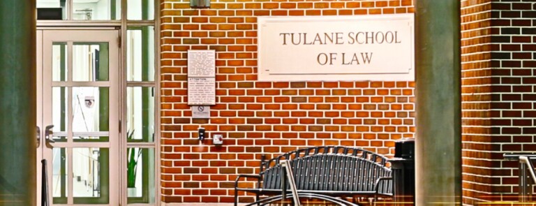 Tulane University Law School building