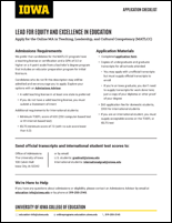 MATLCC Application checklist thumbnail