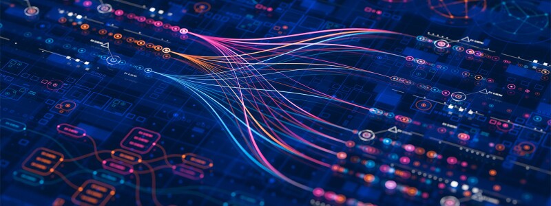 Deep learning neural network concept