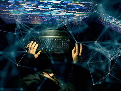 hacker coding ransomware