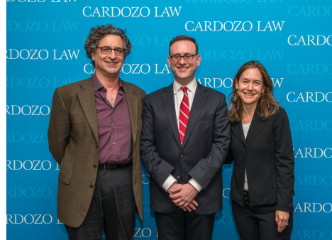 Cardozo faculty pose for a photo