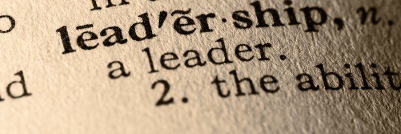 Leadership definition graphic