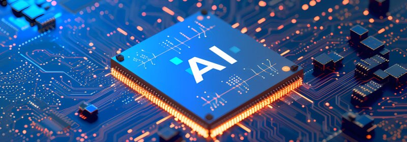 advanced ai chip on motherboard