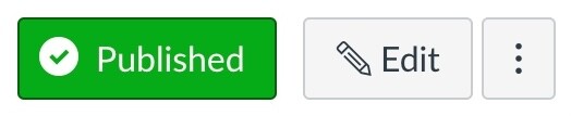 Screenshot of the Canvas edit button